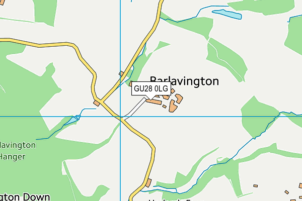 GU28 0LG map - OS VectorMap District (Ordnance Survey) GU28 0LG map - OS VectorMap District (Ordnance Survey)
