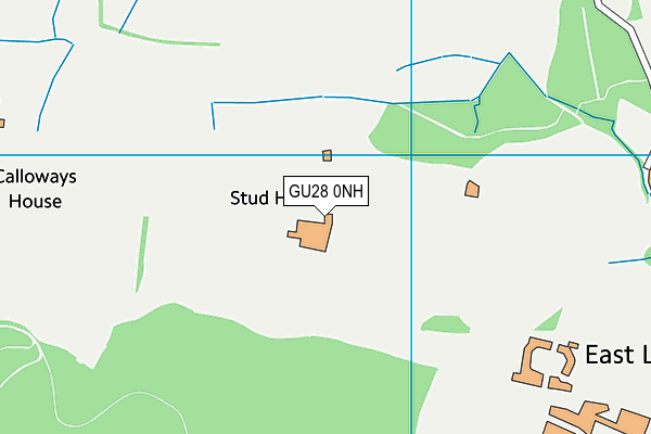 GU28 0NH map - OS VectorMap District (Ordnance Survey) GU28 0NH map - OS VectorMap District (Ordnance Survey)