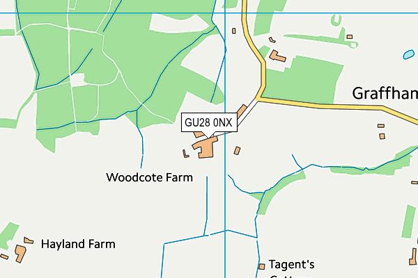 GU28 0NX map - OS VectorMap District (Ordnance Survey) GU28 0NX map - OS VectorMap District (Ordnance Survey)
