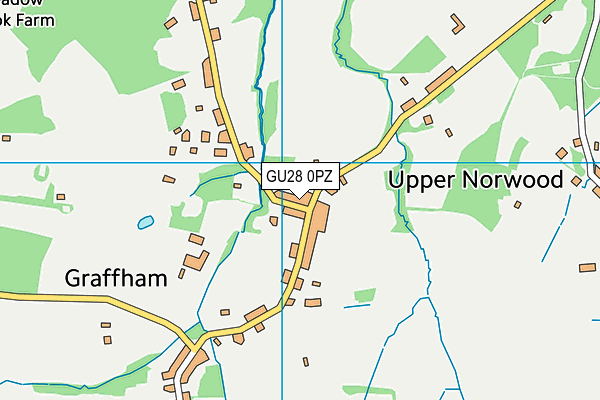 GU28 0PZ map - OS VectorMap District (Ordnance Survey) GU28 0PZ map - OS VectorMap District (Ordnance Survey)