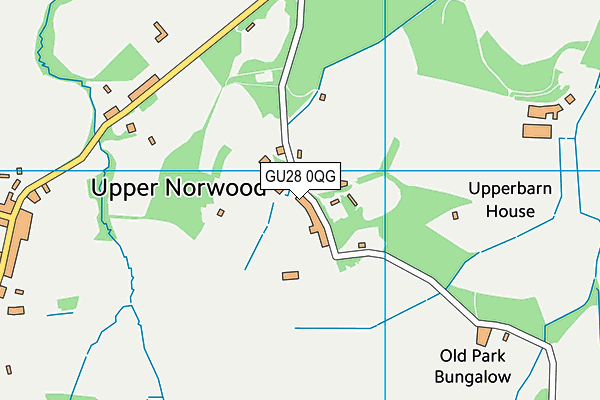 GU28 0QG map - OS VectorMap District (Ordnance Survey) GU28 0QG map - OS VectorMap District (Ordnance Survey)
