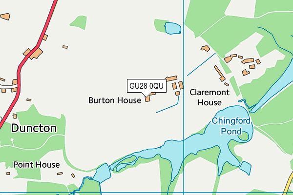 GU28 0QU map - OS VectorMap District (Ordnance Survey) GU28 0QU map - OS VectorMap District (Ordnance Survey)
