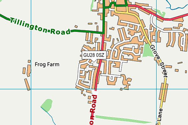 GU28 0SZ map - OS VectorMap District (Ordnance Survey) GU28 0SZ map - OS VectorMap District (Ordnance Survey)
