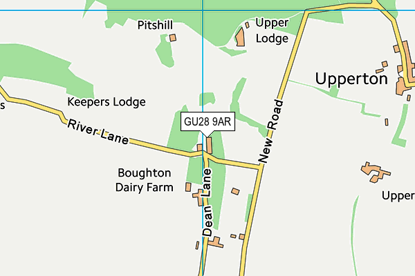 GU28 9AR map - OS VectorMap District (Ordnance Survey) GU28 9AR map - OS VectorMap District (Ordnance Survey)