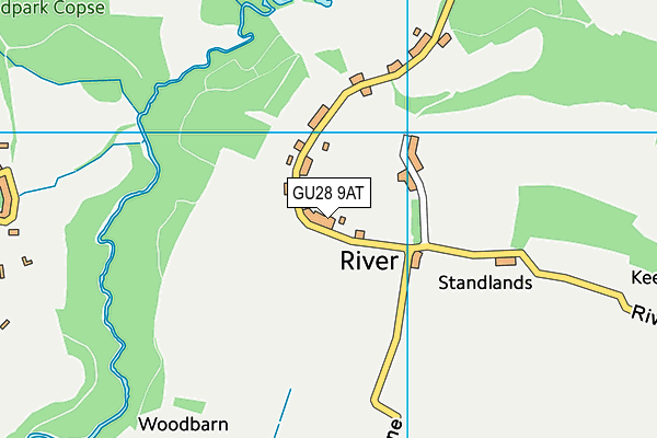 GU28 9AT map - OS VectorMap District (Ordnance Survey) GU28 9AT map - OS VectorMap District (Ordnance Survey)