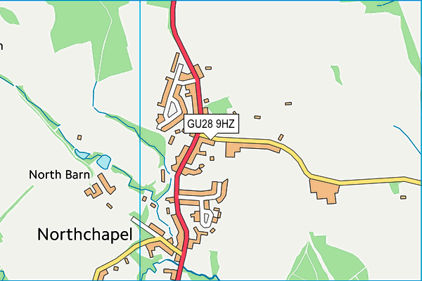 GU28 9HZ map - OS VectorMap District (Ordnance Survey) GU28 9HZ map - OS VectorMap District (Ordnance Survey)