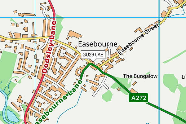 GU29 0AE map - OS VectorMap District (Ordnance Survey) GU29 0AE map - OS VectorMap District (Ordnance Survey)
