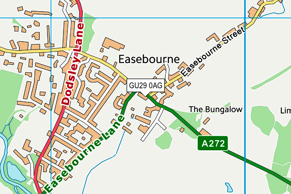 GU29 0AG map - OS VectorMap District (Ordnance Survey) GU29 0AG map - OS VectorMap District (Ordnance Survey)