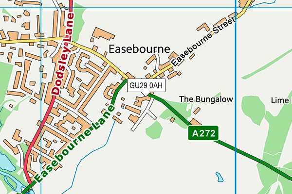 GU29 0AH map - OS VectorMap District (Ordnance Survey) GU29 0AH map - OS VectorMap District (Ordnance Survey)