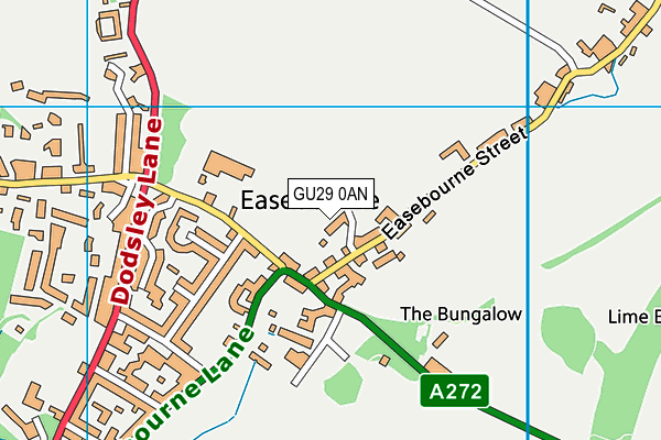 GU29 0AN map - OS VectorMap District (Ordnance Survey) GU29 0AN map - OS VectorMap District (Ordnance Survey)