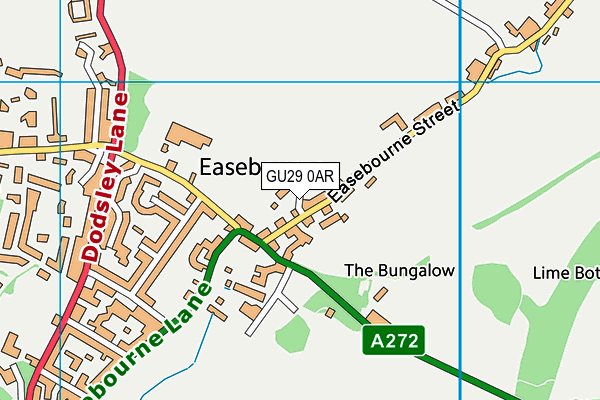 GU29 0AR map - OS VectorMap District (Ordnance Survey) GU29 0AR map - OS VectorMap District (Ordnance Survey)