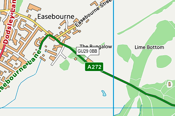 GU29 0BB map - OS VectorMap District (Ordnance Survey) GU29 0BB map - OS VectorMap District (Ordnance Survey)