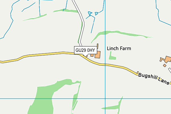GU29 0HY map - OS VectorMap District (Ordnance Survey) GU29 0HY map - OS VectorMap District (Ordnance Survey)