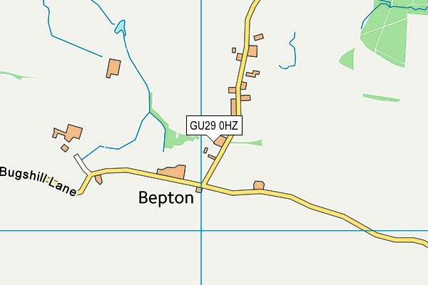GU29 0HZ map - OS VectorMap District (Ordnance Survey) GU29 0HZ map - OS VectorMap District (Ordnance Survey)