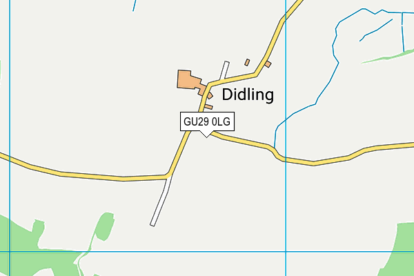 GU29 0LG map - OS VectorMap District (Ordnance Survey) GU29 0LG map - OS VectorMap District (Ordnance Survey)