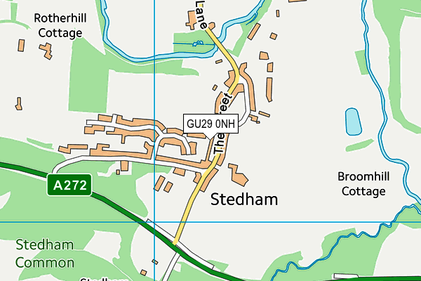 GU29 0NH map - OS VectorMap District (Ordnance Survey) GU29 0NH map - OS VectorMap District (Ordnance Survey)