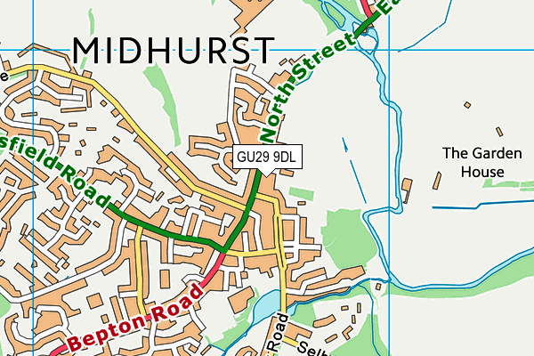 GU29 9DL map - OS VectorMap District (Ordnance Survey) GU29 9DL map - OS VectorMap District (Ordnance Survey)