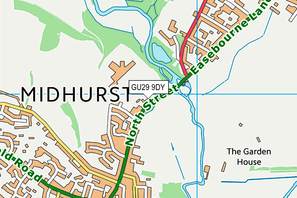 GU29 9DY map - OS VectorMap District (Ordnance Survey) GU29 9DY map - OS VectorMap District (Ordnance Survey)
