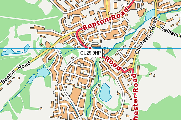 GU29 9HP map - OS VectorMap District (Ordnance Survey) GU29 9HP map - OS VectorMap District (Ordnance Survey)