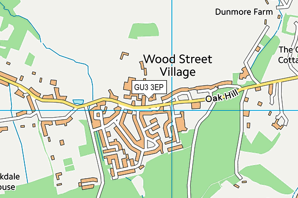 GU3 3EP map - OS VectorMap District (Ordnance Survey) GU3 3EP map - OS VectorMap District (Ordnance Survey)