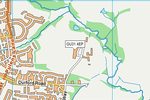 GU31 4EP map - OS VectorMap District (Ordnance Survey) GU31 4EP map - OS VectorMap District (Ordnance Survey)
