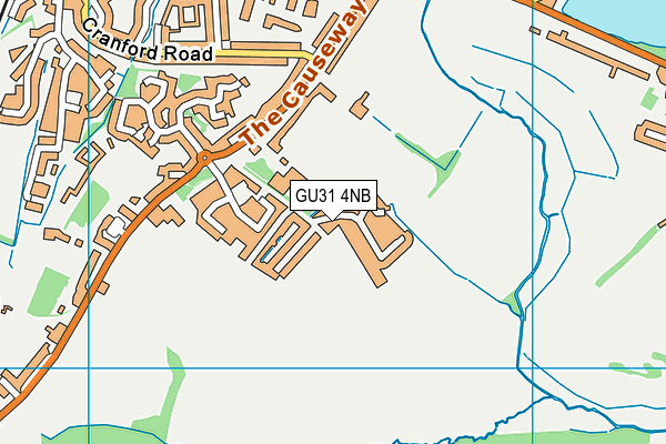 GU31 4NB map - OS VectorMap District (Ordnance Survey) GU31 4NB map - OS VectorMap District (Ordnance Survey)