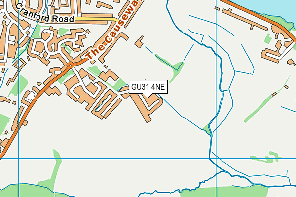 GU31 4NE map - OS VectorMap District (Ordnance Survey) GU31 4NE map - OS VectorMap District (Ordnance Survey)