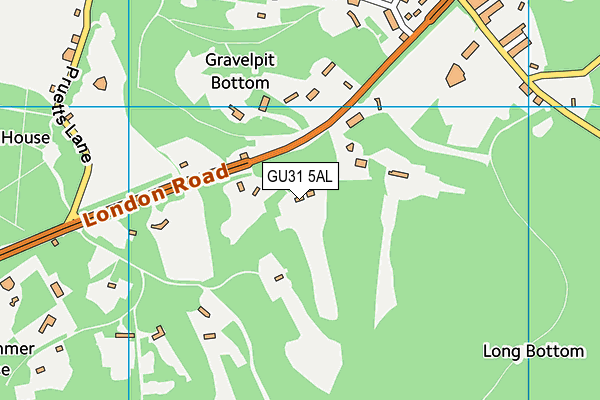 GU31 5AL map - OS VectorMap District (Ordnance Survey) GU31 5AL map - OS VectorMap District (Ordnance Survey)