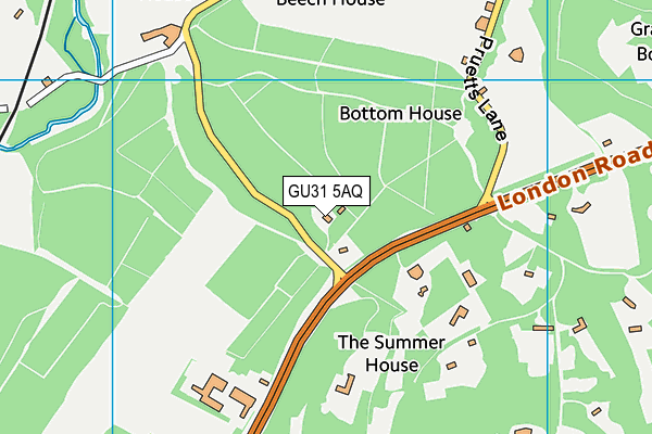GU31 5AQ map - OS VectorMap District (Ordnance Survey) GU31 5AQ map - OS VectorMap District (Ordnance Survey)
