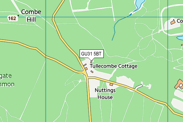 GU31 5BT map - OS VectorMap District (Ordnance Survey) GU31 5BT map - OS VectorMap District (Ordnance Survey)