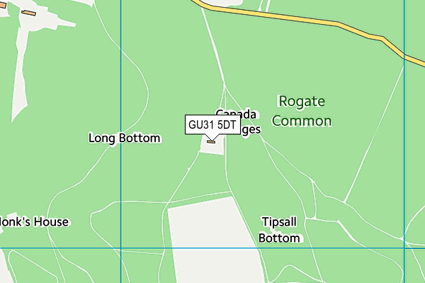 GU31 5DT map - OS VectorMap District (Ordnance Survey) GU31 5DT map - OS VectorMap District (Ordnance Survey)