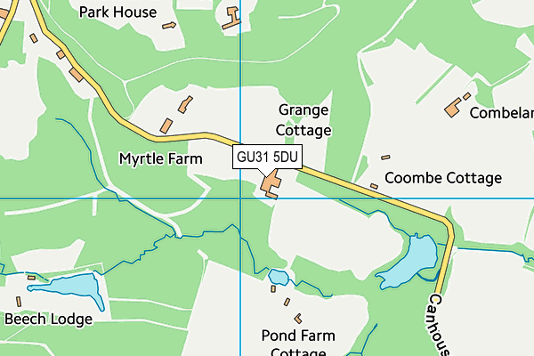 GU31 5DU map - OS VectorMap District (Ordnance Survey) GU31 5DU map - OS VectorMap District (Ordnance Survey)