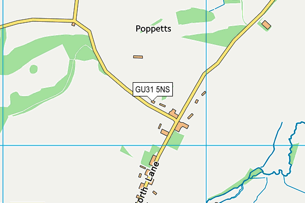 GU31 5NS map - OS VectorMap District (Ordnance Survey) GU31 5NS map - OS VectorMap District (Ordnance Survey)