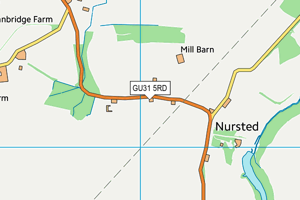 GU31 5RD map - OS VectorMap District (Ordnance Survey) GU31 5RD map - OS VectorMap District (Ordnance Survey)