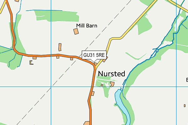 GU31 5RE map - OS VectorMap District (Ordnance Survey) GU31 5RE map - OS VectorMap District (Ordnance Survey)
