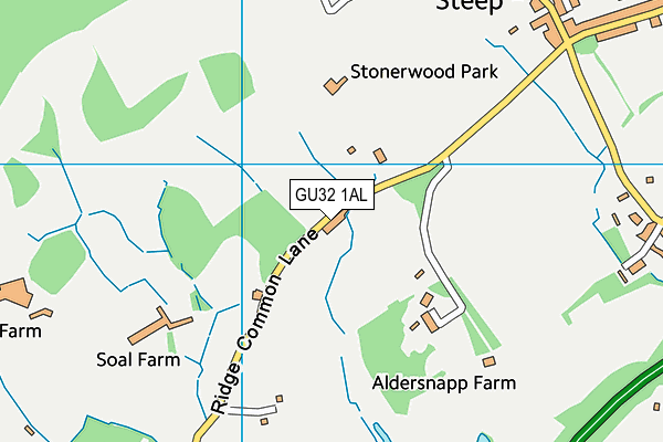 GU32 1AL map - OS VectorMap District (Ordnance Survey) GU32 1AL map - OS VectorMap District (Ordnance Survey)