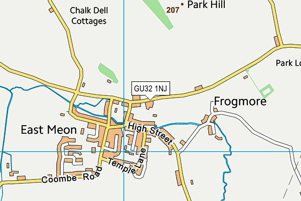GU32 1NJ map - OS VectorMap District (Ordnance Survey) GU32 1NJ map - OS VectorMap District (Ordnance Survey)