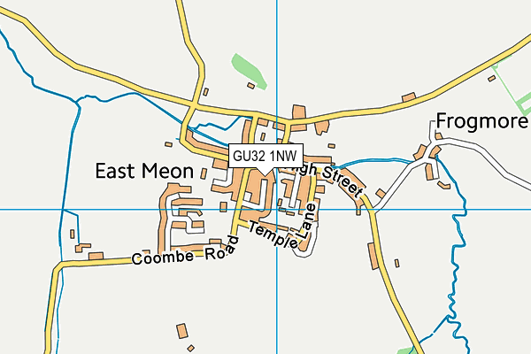 GU32 1NW map - OS VectorMap District (Ordnance Survey) GU32 1NW map - OS VectorMap District (Ordnance Survey)