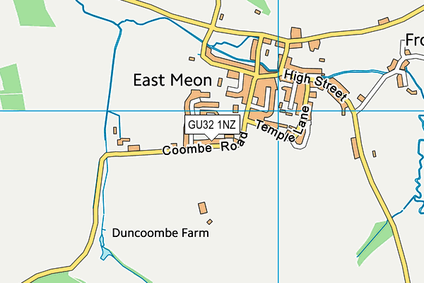GU32 1NZ map - OS VectorMap District (Ordnance Survey) GU32 1NZ map - OS VectorMap District (Ordnance Survey)