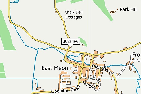 GU32 1PG map - OS VectorMap District (Ordnance Survey) GU32 1PG map - OS VectorMap District (Ordnance Survey)