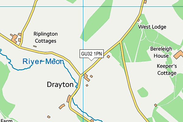 GU32 1PN map - OS VectorMap District (Ordnance Survey) GU32 1PN map - OS VectorMap District (Ordnance Survey)