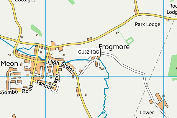 GU32 1QG map - OS VectorMap District (Ordnance Survey) GU32 1QG map - OS VectorMap District (Ordnance Survey)