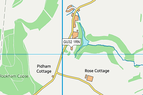 GU32 1RN map - OS VectorMap District (Ordnance Survey) GU32 1RN map - OS VectorMap District (Ordnance Survey)