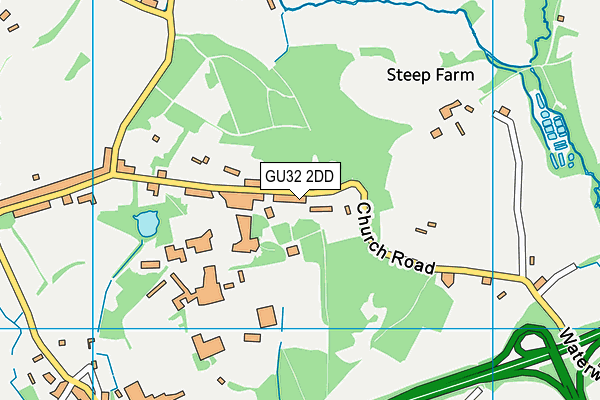 GU32 2DD map - OS VectorMap District (Ordnance Survey) GU32 2DD map - OS VectorMap District (Ordnance Survey)