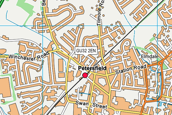 GU32 2EN map - OS VectorMap District (Ordnance Survey) GU32 2EN map - OS VectorMap District (Ordnance Survey)