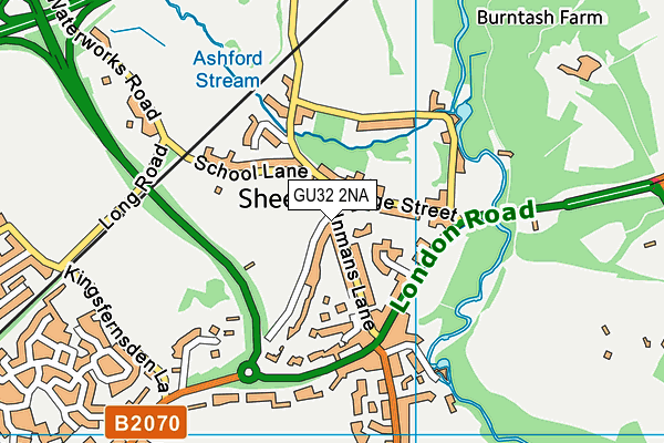 GU32 2NA map - OS VectorMap District (Ordnance Survey) GU32 2NA map - OS VectorMap District (Ordnance Survey)
