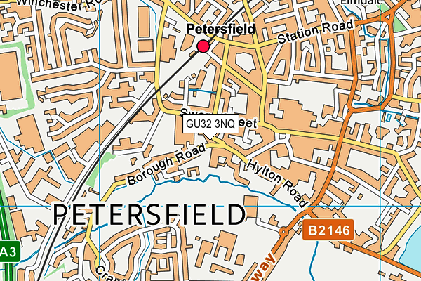 GU32 3NQ map - OS VectorMap District (Ordnance Survey) GU32 3NQ map - OS VectorMap District (Ordnance Survey)