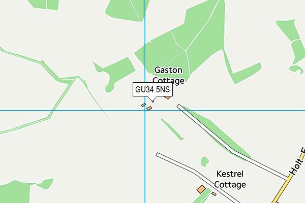 GU34 5NS map - OS VectorMap District (Ordnance Survey) GU34 5NS map - OS VectorMap District (Ordnance Survey)