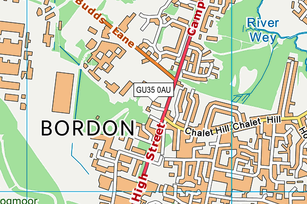 GU35 0AU map - OS VectorMap District (Ordnance Survey) GU35 0AU map - OS VectorMap District (Ordnance Survey)
