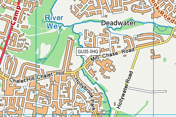 GU35 0HG map - OS VectorMap District (Ordnance Survey) GU35 0HG map - OS VectorMap District (Ordnance Survey)